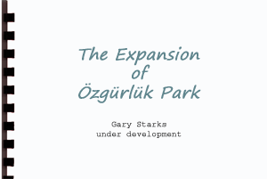 The Expansion of Özgürlük Park | Picture Books | Gary Starks' Art